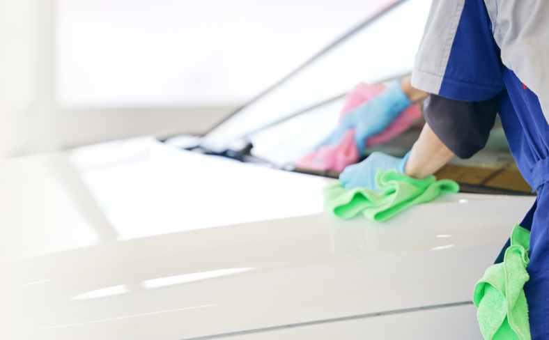 自動車の清掃のイメージ写真